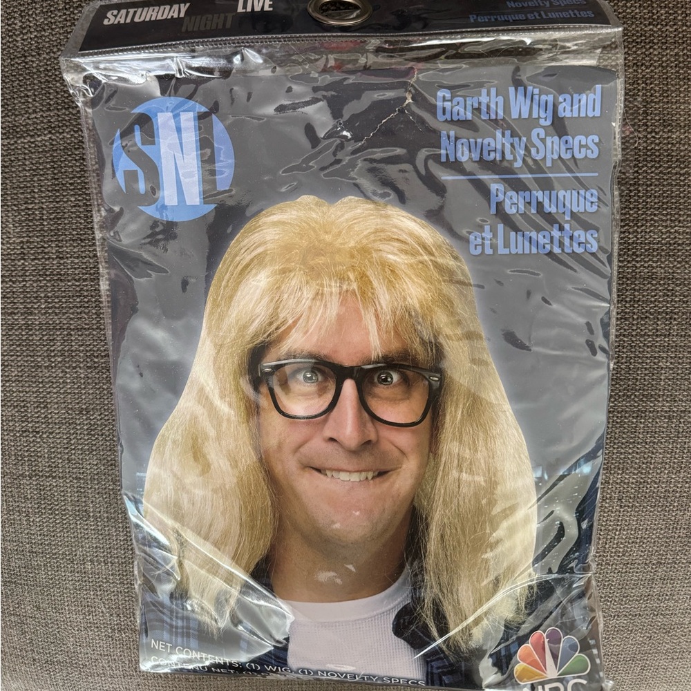 Wayne’s World Garth Wig and Specs Glasses